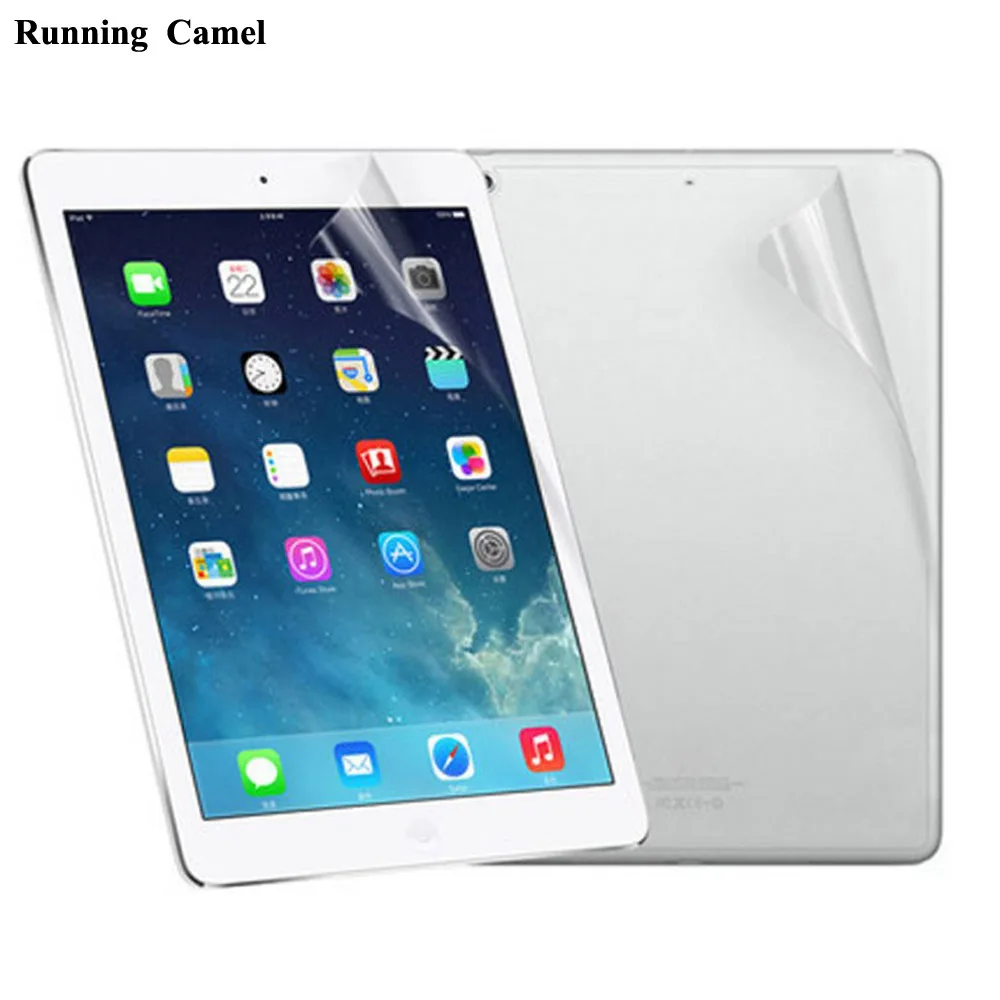 

Running Camel 4pcs/lot Front and Back LCD Screen Guard For iPad Mini 1 2 3 Screen Protector Film