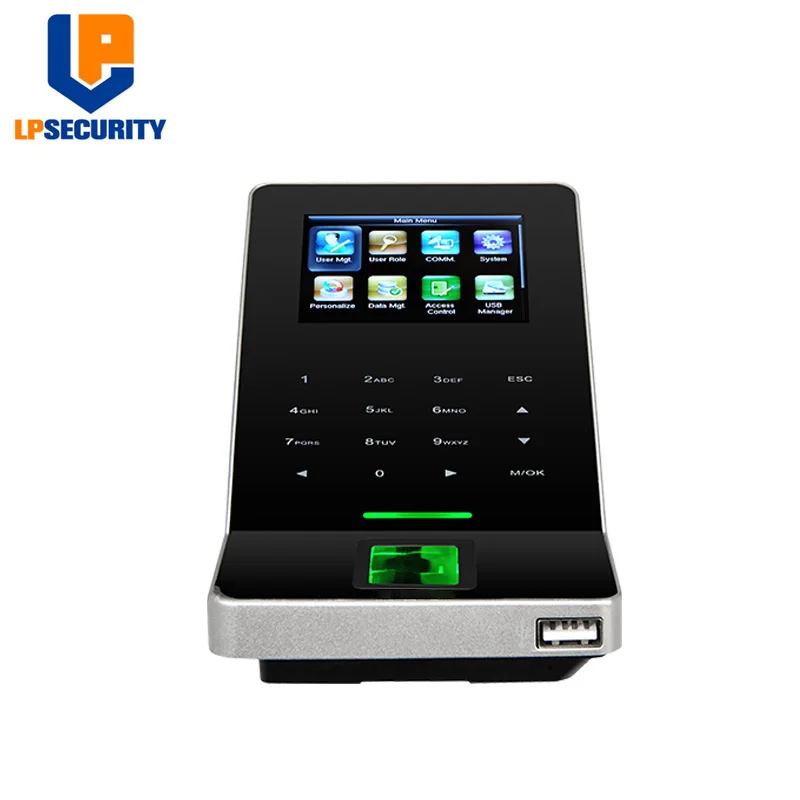 

Biometric Fingerprint Time Attendance With 125KHZ RFID Card Reader ZK F22 Door Access Control System With WIFI