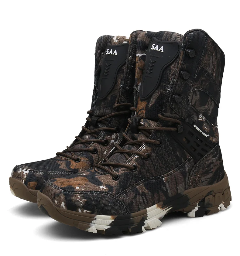 água quente tático sapatos masculinos de acampamento