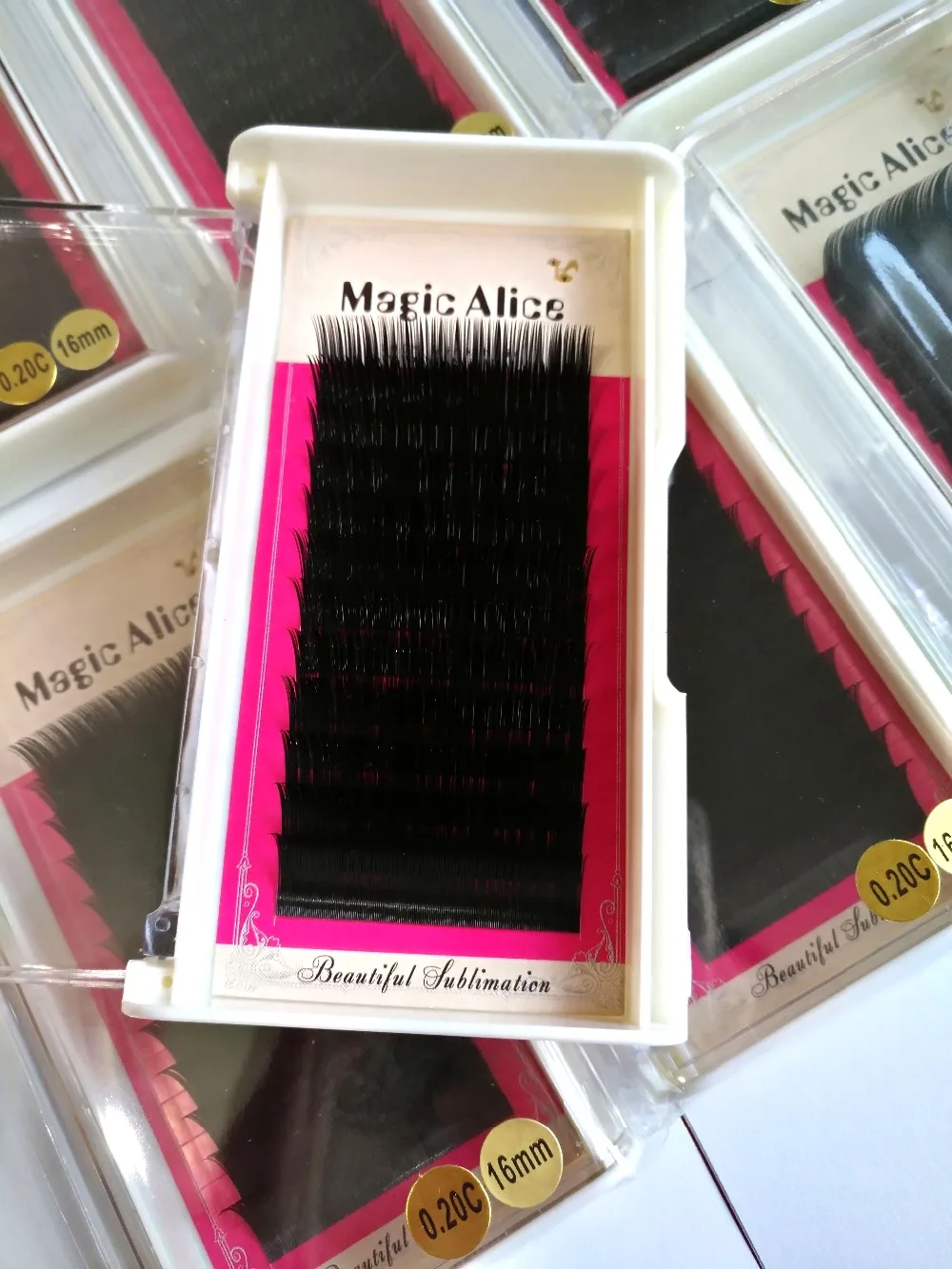 10box individual Eyelashes All size Eyelash extension 0.07/0.15/0.2 9-16mm natural black curl makeup Fake False | Красота и здоровье