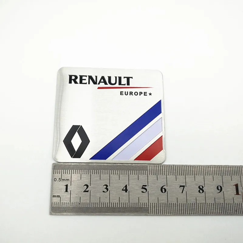 Металлическая Эмблема автомобиля с логотипом пшеницы для Renault наклейка на крыло