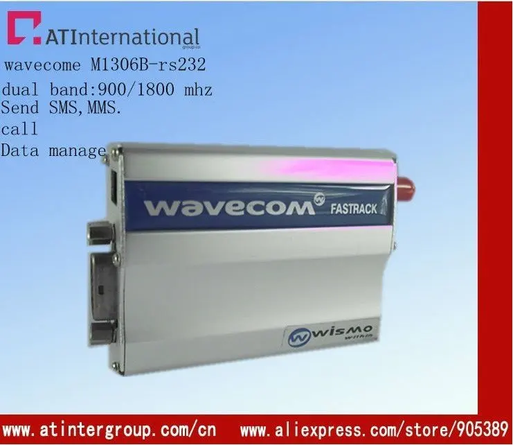 

GSM modem Quad band for 850/ 900/ 1800 /1900MHz support AT command with TCP/IP agreements