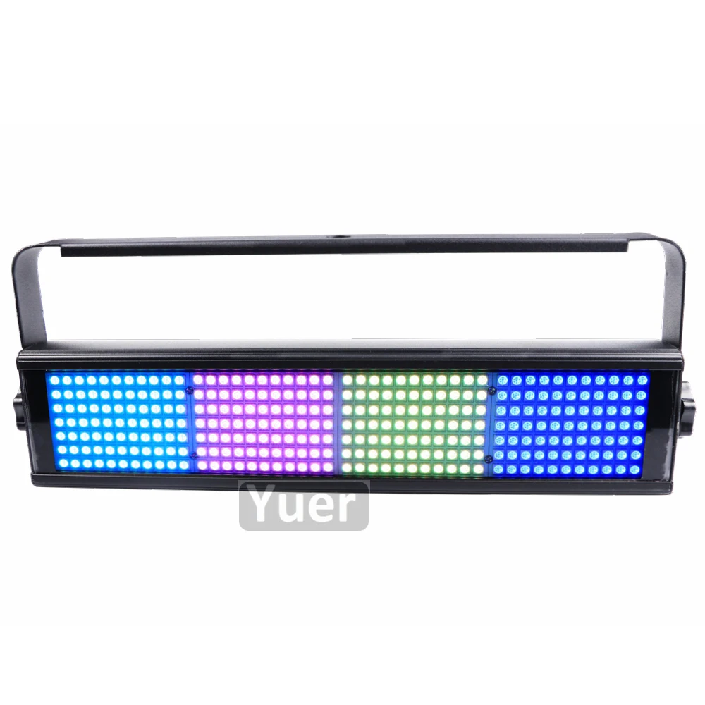 Светодиодный сценический стробоскоп RGB 3 в 1 10 шт./лот 308 шт. DMX512 8/11/каналов