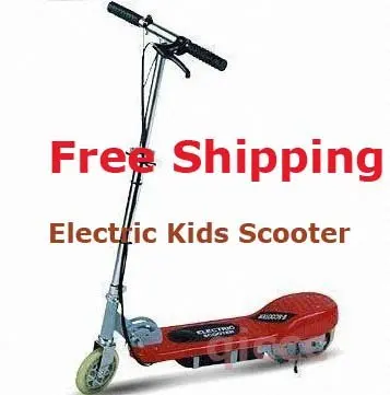 Free shipping Electric Kids Boy's Girl's Scooter RED 10Mph