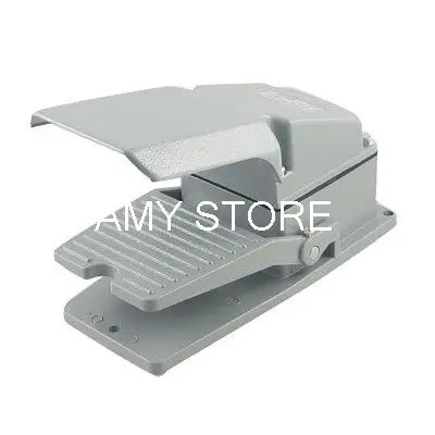 AC 250V 15A Gray Metal Case Momentary Single Action Foot Switch w Guard | Обустройство дома