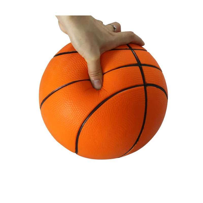 Non-Toxic Safe to Play 6 Inch Foam Ball Soft and Bouncy Chastep Pro Mini Basketball 