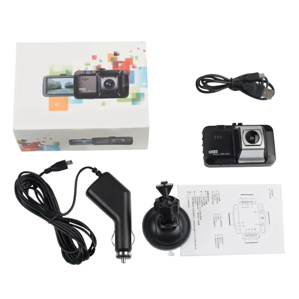 

Car Driving Recorder Dashboard Camera USB Dash Camera 3" HD 1080P Car DVR Camera with Night Vesion