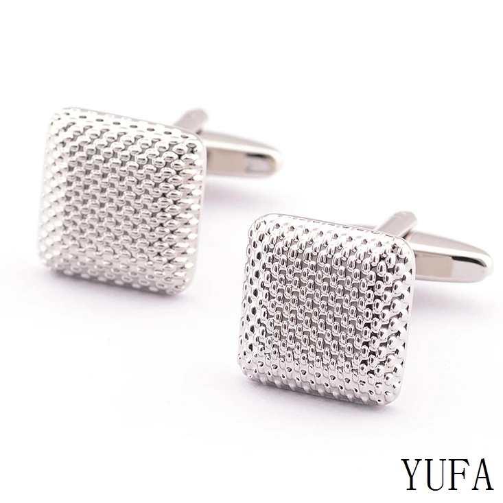 

2019 NEW ARRIVAL Elegant Men Cufflinks Glossy Three-Dimensional Emboss Spots Pattern Exquisite Cuff Button Cuff-link