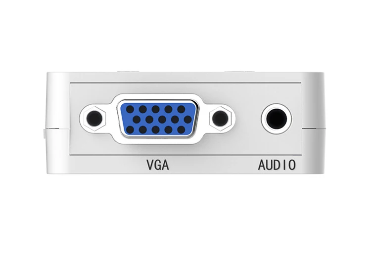 10 шт./лот HDMI конвертер VGA адаптер HDMI2VGA конвертер 1080 P для ноутбука ЖК-дисплей Экран проекторы HDTV