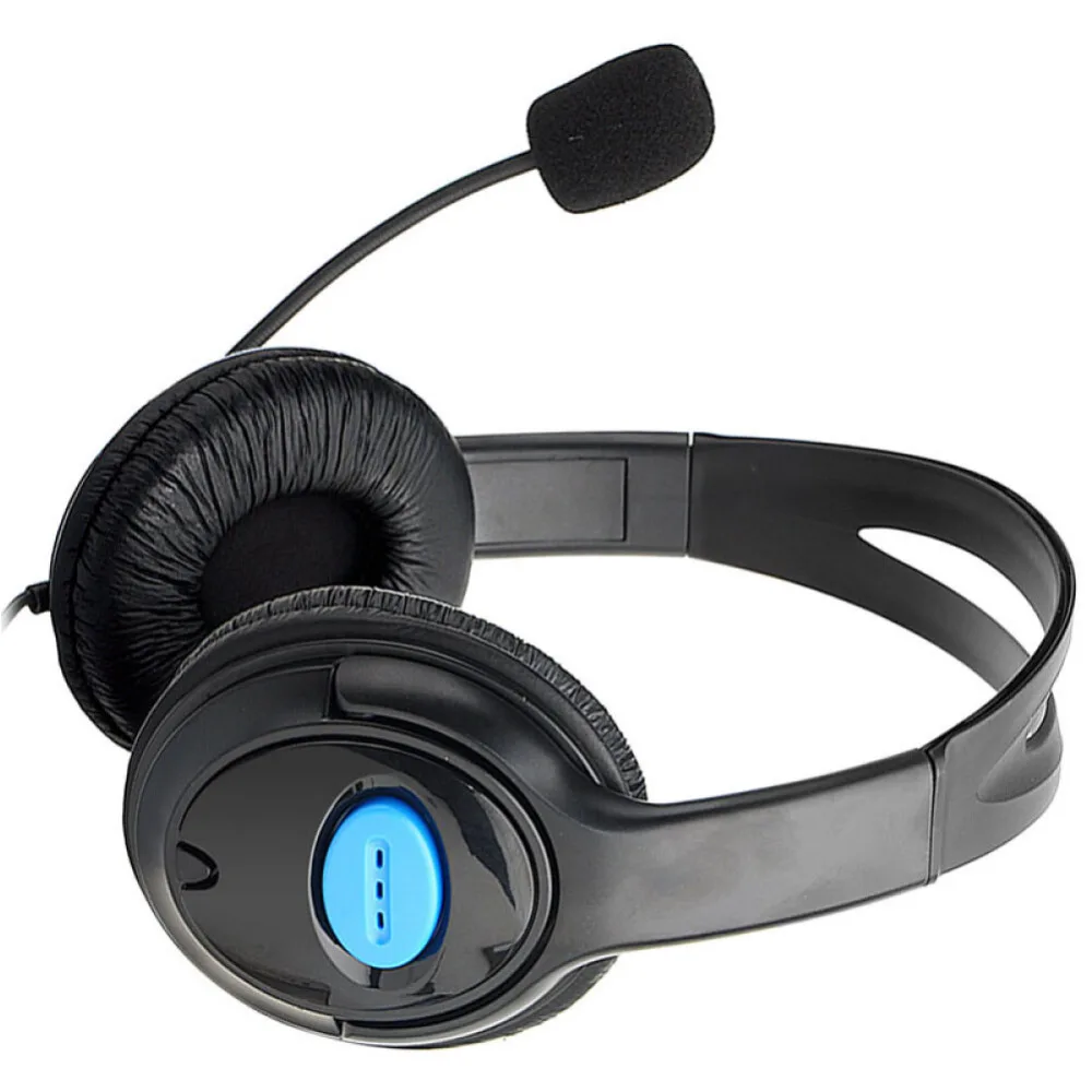 Gaming Headset Headphone For Playstation 4 Video Game Earphone With Microphone 3 5mm Jack Stereo For Sony PS4 Controller Headset