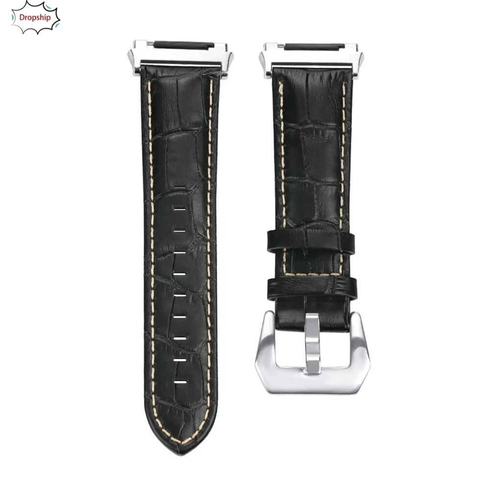 ionic leather strap