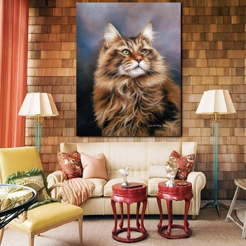 Preise Farbe durch zahl kunst malerei durch zahlen Kunst nette tier anlage katze fisch vogel wohnzimmer schlafzimmer dekorative malerei