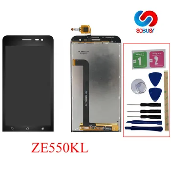 

Original Screen For ASUS Zenfone 2 Laser ZE500KL LCD Display Touch Screen Tela+Frame Z00ED Digitizer Assembly Replacement parts