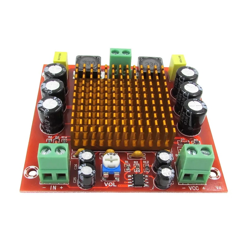 DC 12V 24V 150W TPA3116DA Mono Channel digital Power audio amplifier board for car DC 12V 24V 150W TPA3116DA Mono Channel digital Power audio amplifier board for car