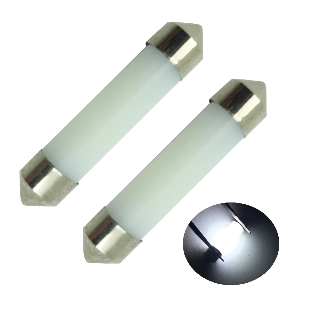 

YSY 200pcs 31mm 36mm 39mm 41mm LED Festoon Car Lights 12V Auto Interior Reading Dome Lamp Pure White Car Styling