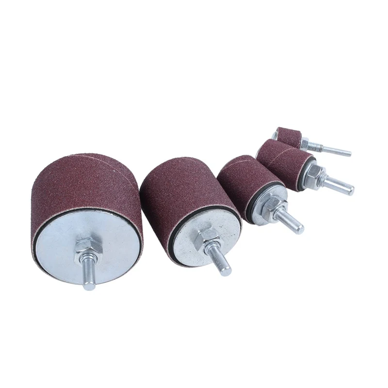 

25pcs/set Sanding Drum Set Drum Sander Kit Including Abrasive sleeves drum rubber Mandrels for Drill press woodworking kit