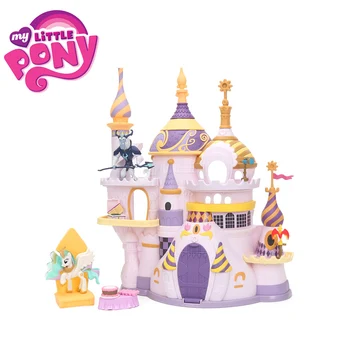 

My Little Pony Toys For Girl Castillo Canterlot Castle House Friendship is Magic Princess Celestia Baby Colletible Model Dolls