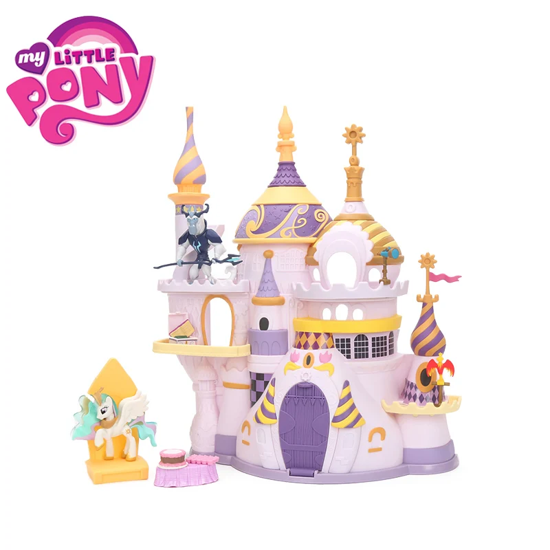 Игрушки My Little Pony для девочек Кастильо Кантерлот замок Дом дружбы волшебная