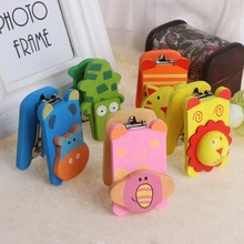 1 X степлер Деревянный милый мультфильм животных мини-степлер офисная кружка переплет инструмент Горячая отправка в случайном порядке