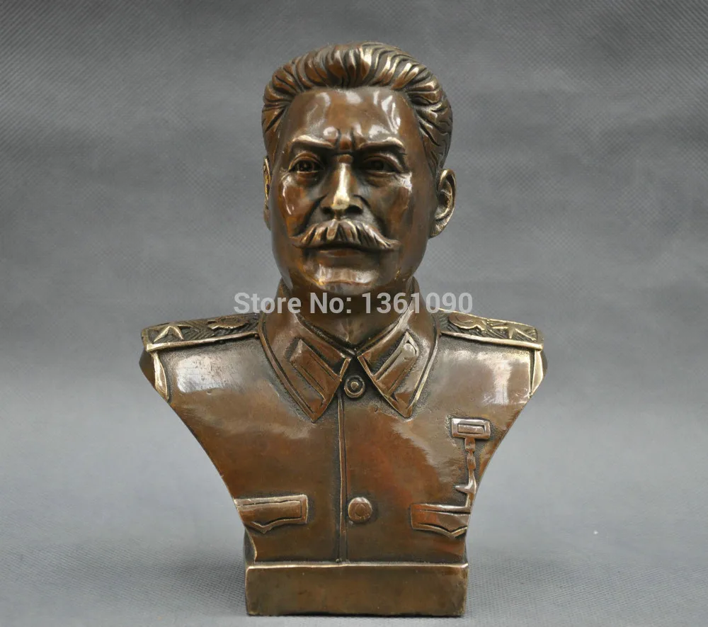Xd 00524 6 ''российский лидер Иосиф Сталин Бюст Бронзовая статуя|statue|statue bronzestatue bust |