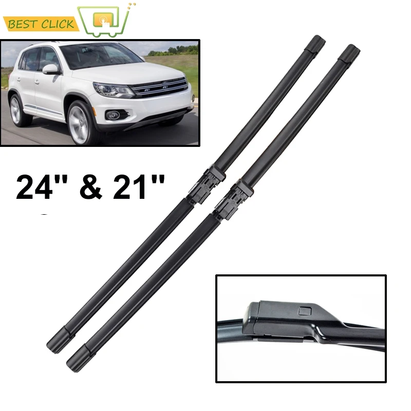 Misima Windshield Windscreen Wiper Blades For VW Tiguan 2016 2015 2014