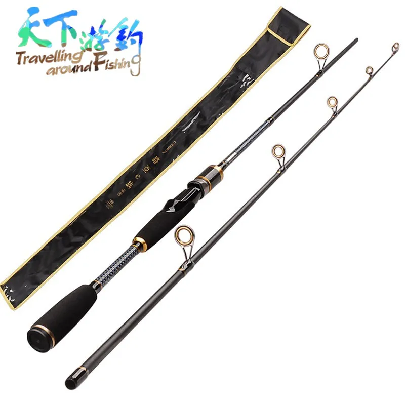 

2.4M Spinning Fishing Rod M Power 2 Sections Lure Rod for Saltwater/Freshwater Lure Weight 7-25g Carp Fishing Pole Vara De Pesca