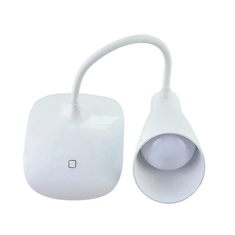 

3 Level Touch Eye-protection Night Lamp LED Desk Lamp Dimmable Flexible Lights USB Charging Book Reading Light