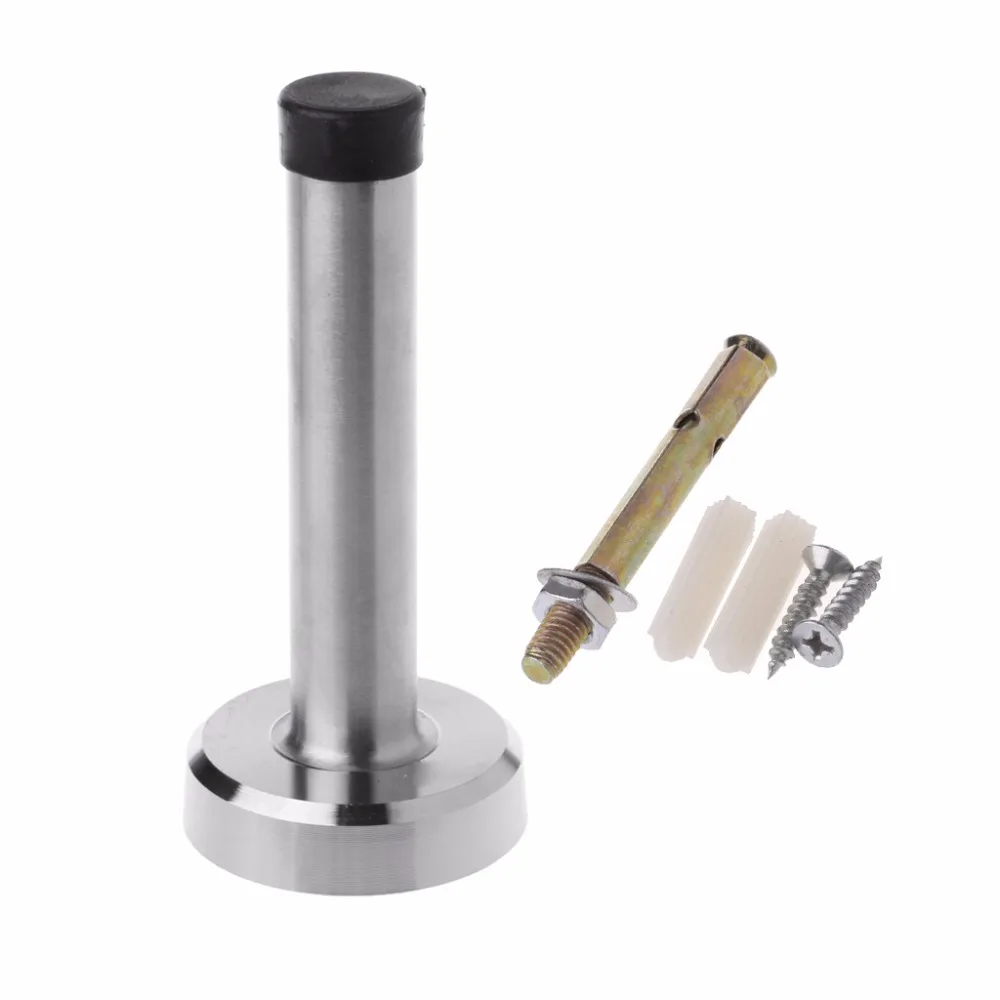 Door Stop Bumper Wall Protector Sound Dampening 304 Stainless Steel