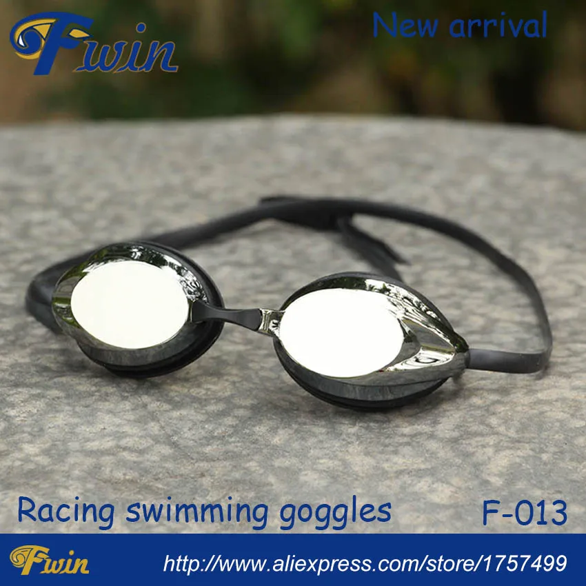 Очки для плавания Анти-туман УФ-сопротивление зеркальные линзы очки для скоростного плавания
