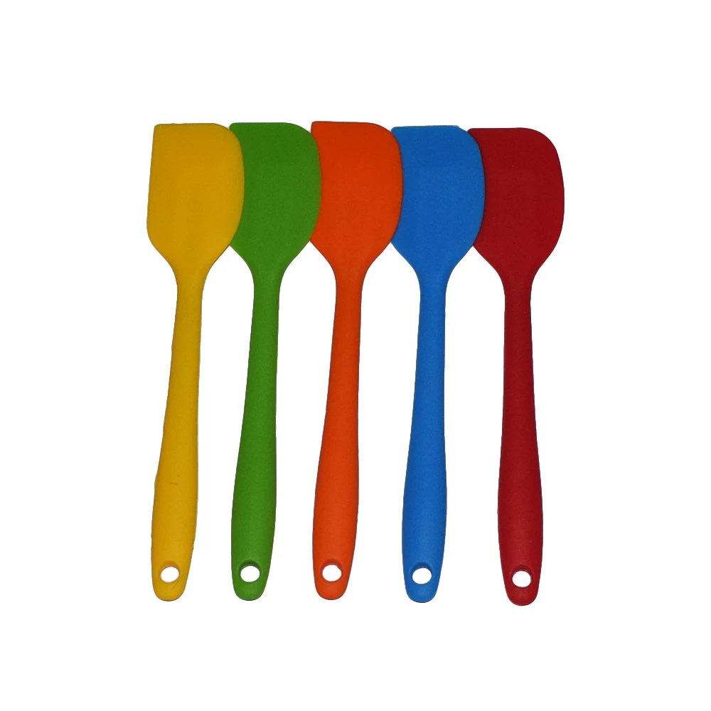 Kitchen Silicone Cake Spatula Butter Mixer Cake Tool Mixing Batter Scraper Brush Kitchen Baking