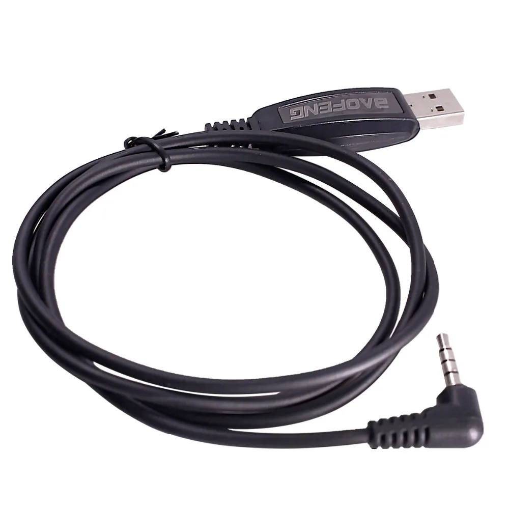 Original Baofeng 1 Pin USB Programming Cable For Baofeng BF-T8 BF-U9 UV-3R Mini Walkie Talkie Ham Two Way Radio