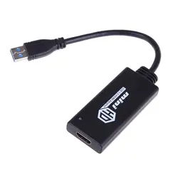 Новый Mini USB 3.0 к HDMI Женский HD 1080 P видео кабель адаптер конвертер для портативных ПК ТВ Дисплей проектор мобильный жесткий диск