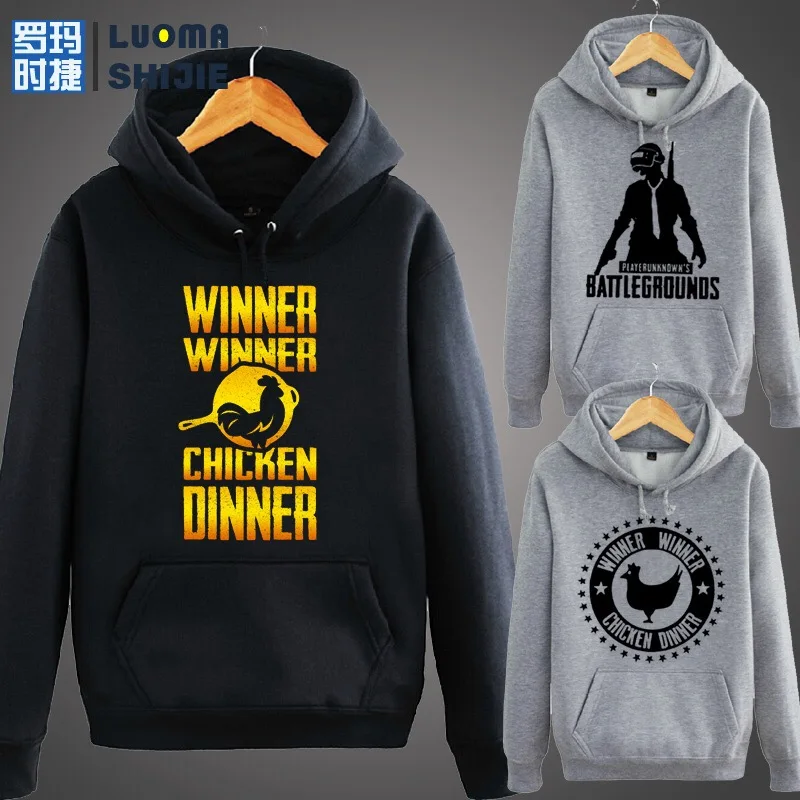  [STOCK] 2018 Game PUBG Playerunknown's Battlegrounds PUBG Cosplay Cosplay Winter Thicken Hoodies Fo