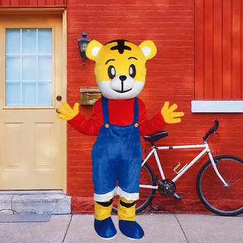 

Tiger Mascot Costume Suits Cosplay Party Game Dress Outfits Clothing Advertising Carnival Halloween Xmas Easter Festival Adults