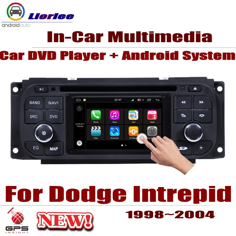 Best For Dodge Intrepid 1998~2004 Car Android GPS Navigation DVD Player Radio Stereo AMP BT USB SD AUX WIFI HD Screen Multimedia 0