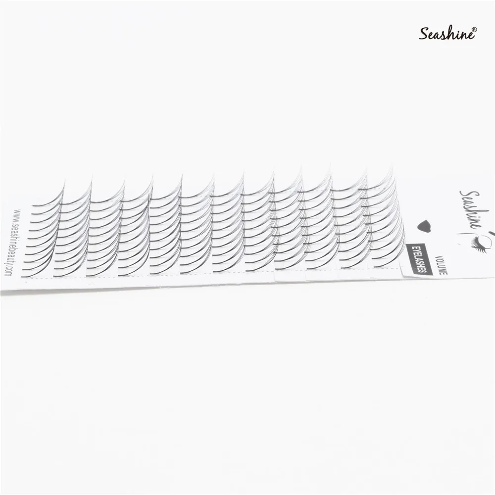 

Seashine Premade Volume Fans Long Stem Russian Volume Lash Extension Premade Fans Handmade Natural Soft Volume Lash Premade Fans