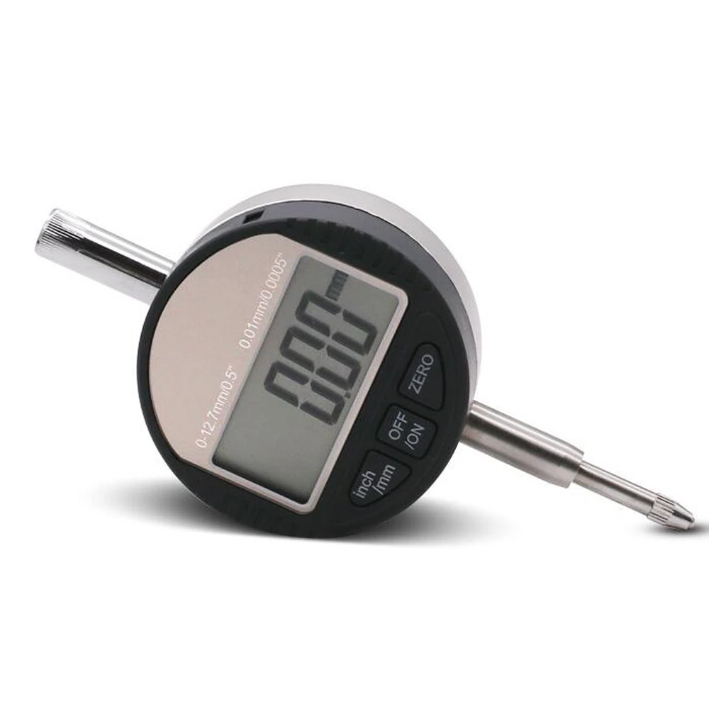

0-25.4mm/1'' Digital Dial Indicator Probe Clock DTI Gauge Range 0.01mm/0.0005''