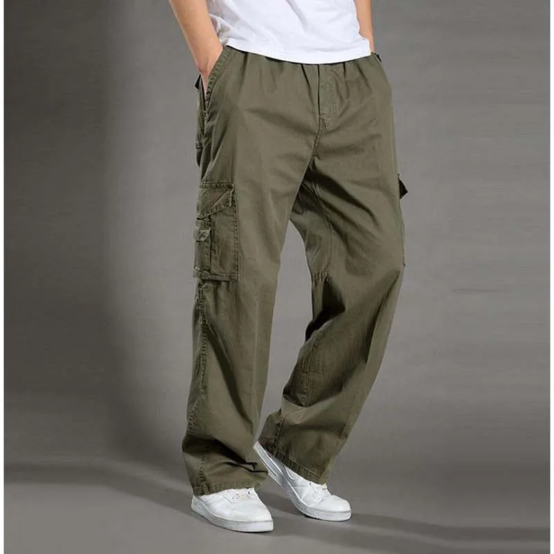  Men's Casual Pants Plus Size XXL XXXXL 6XL Overalls New Arrival Tactical Army Military Cargo Pants 
