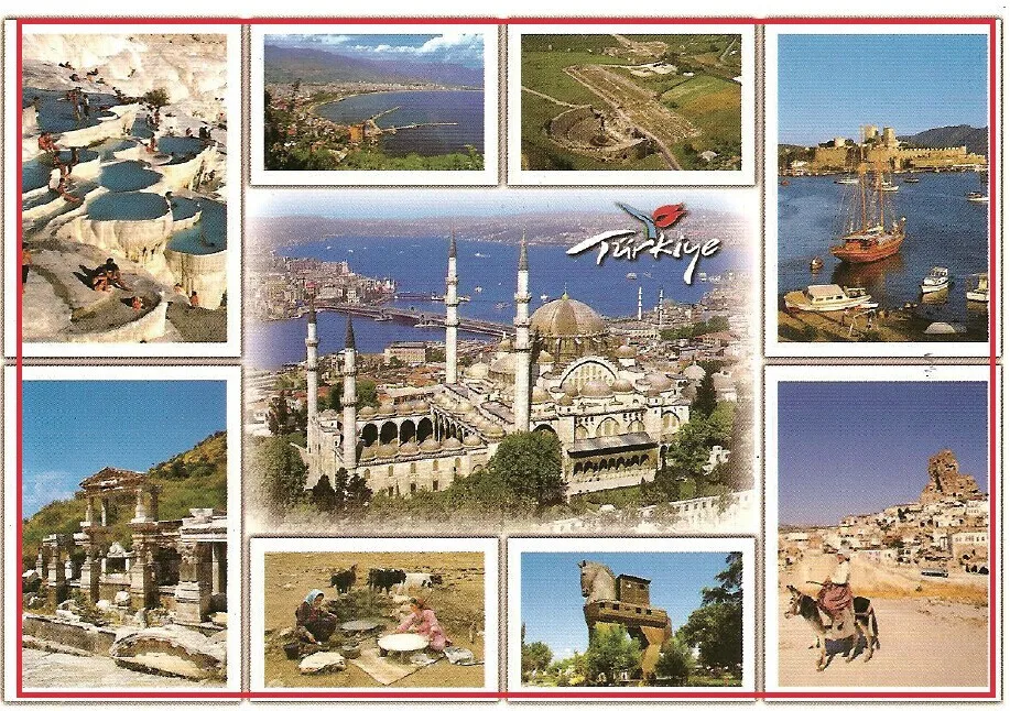 

Decoration Gift Photo Magnets 78*54*3mm,TURKEY Postcard Magnets 20373 Rigid Plate Tourist Memories