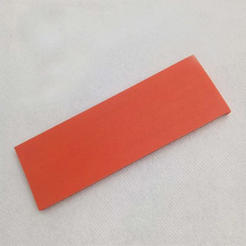2 шт. G10 ручной работы материал тонкие линии многоцветный цвет Diy нож ручка материал стекловолокно патч материал - Цвет: Orange 120x40x2mm