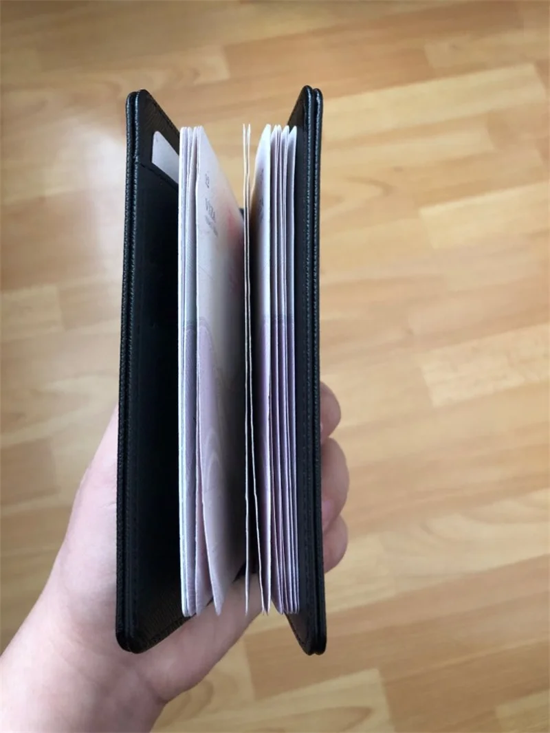 Черный Гриффиндор Обложка для паспорта Rfid Блокировка Великобритании Хогвартс Обложка для паспорта индивидуальный чехол для паспорта Лидер продаж