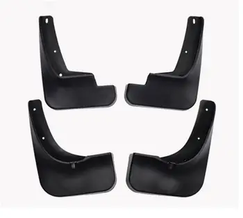

For Honda Fit jazz 2014- 2017 car Cover Plastic Fender Soft Mudguard Protection Flap Splash Mud Guard Frame parts 4pcs