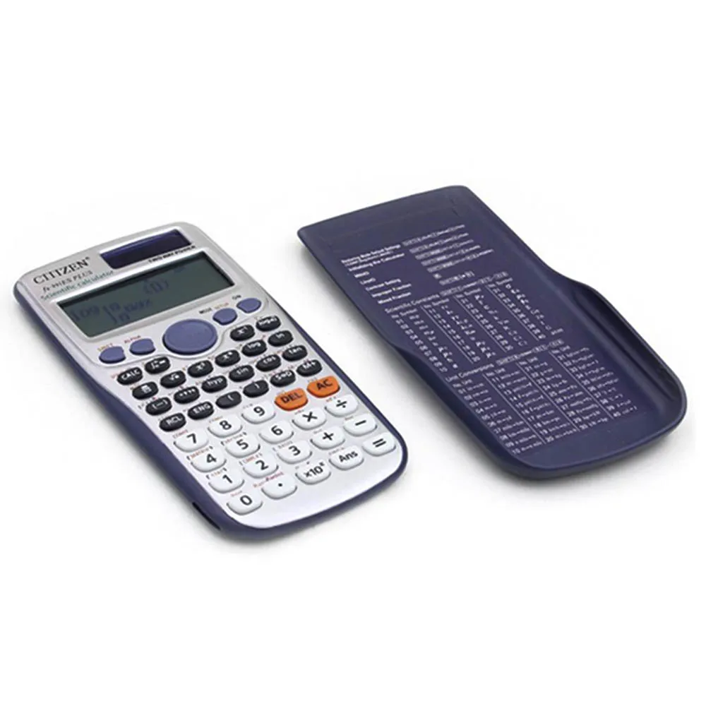 991E العلمي اللمس لوحة المفاتيح حاسبة LED عرض جيب المحمولة طالب حاسبة