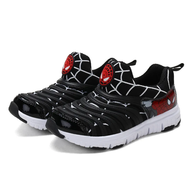 Caterpillar Boys Girls Sneakers Casual Shoes Spiderman Baby Children Hot Sport Soft Sole Breathable Kids Anti-Slippery Shoes  (41) - 
