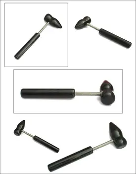 

Sibin Bian black Sibin stone needle massage dovetail cone body massager hammer