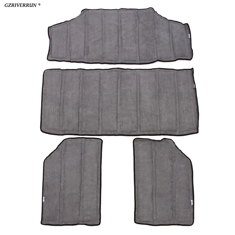 GZRIVERRUN Hardtop Heat Noise Insulation Kit For Jeep Wrangler JK