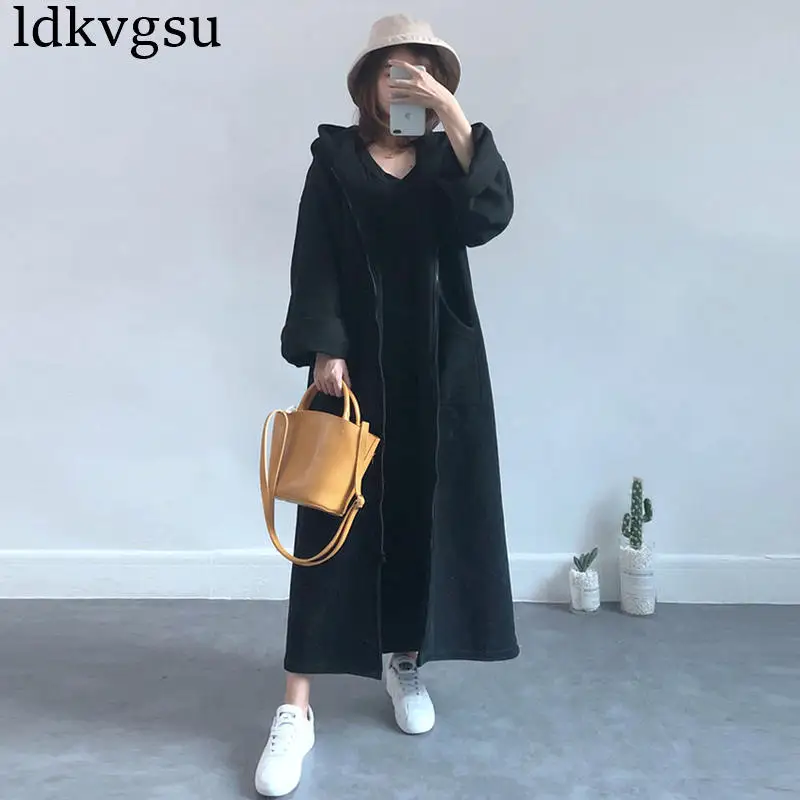 Fashion 2018 Autumn Winter Plus Size Hoodies for Women's