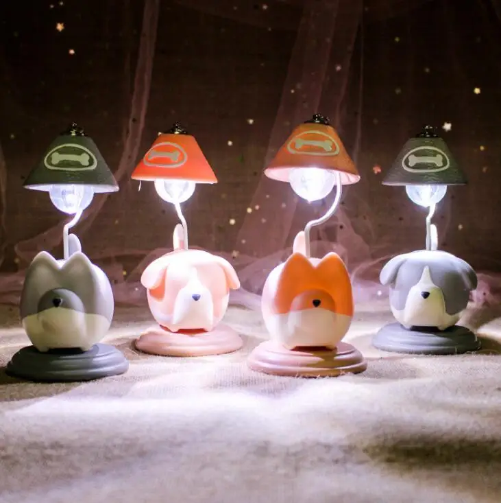 

Ins cute dog Nightlight decoration Landscape lamp creative household decoration