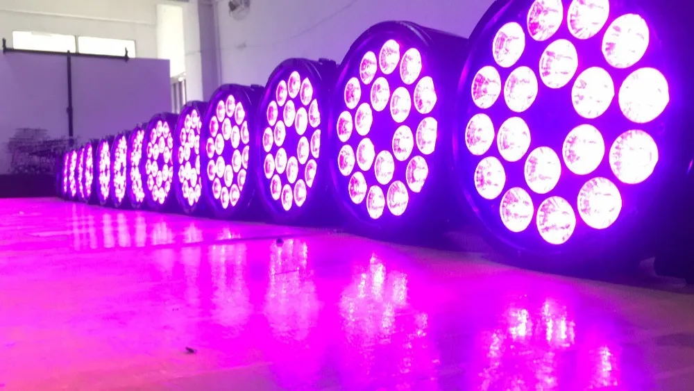 8 шт./дистанционный светодиодный PAR 18X12 Вт RGBW PAR/disco light dmx512 Управление светодиодный свет для мытья сцены профессиональное dj оборудование новое