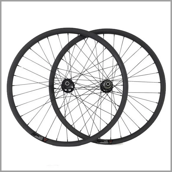 full carbon fiber mountain bike wheels height 20mm width 30mm clincher